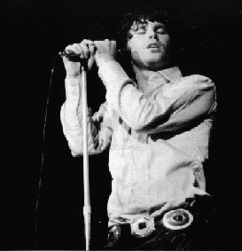 Jim Morrison in Copenhagen 1968 - photo Freddy Tornberg